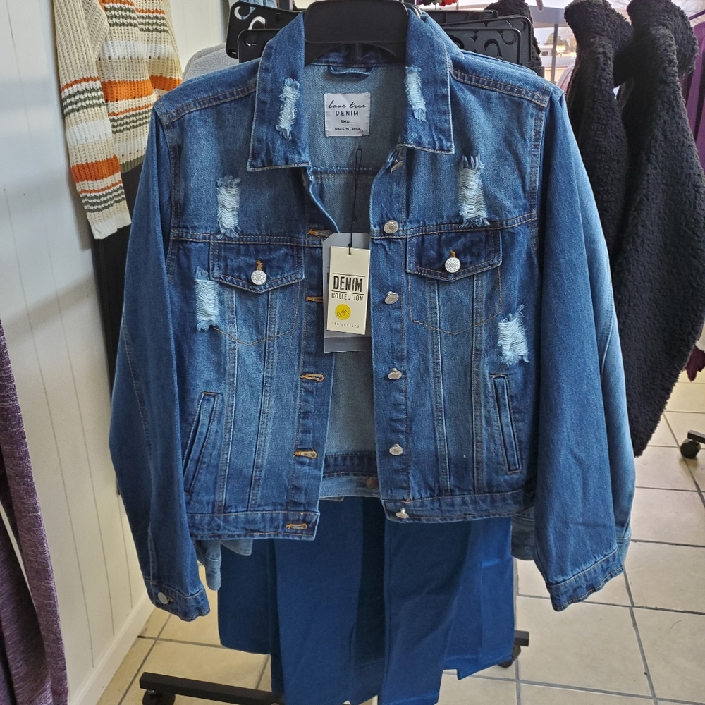 Women's Denim Jacket - Picture 2 of 2